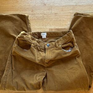 Crewcuts Kids Brownish Corduroy wide leg pants size 14. EUC.